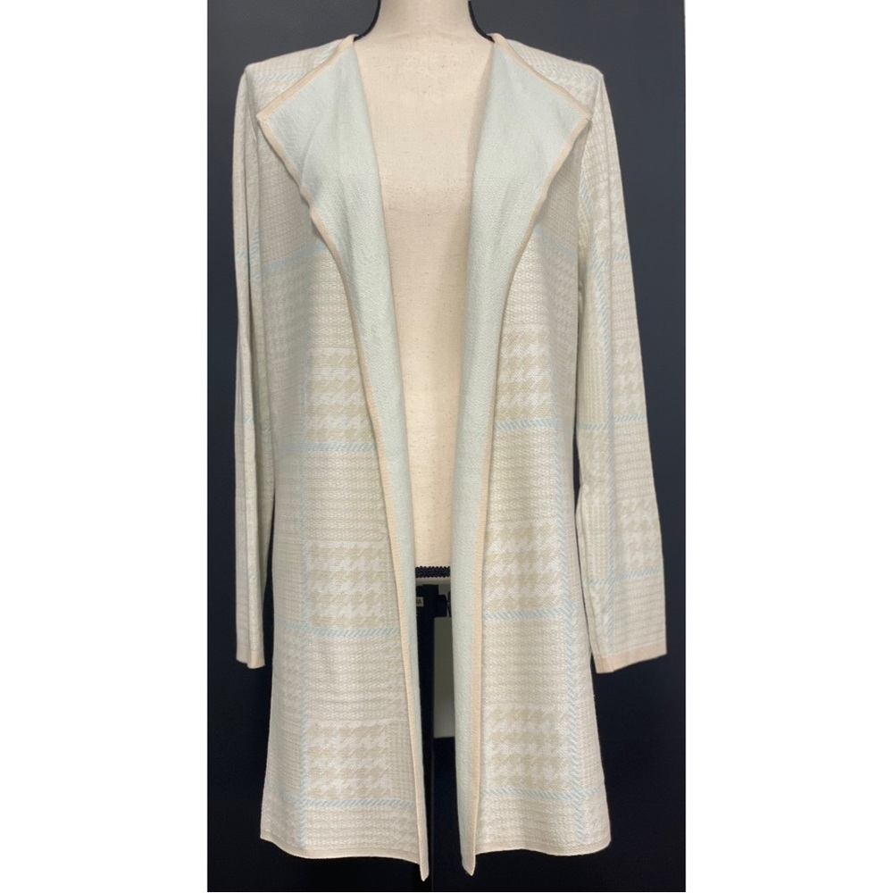 NWT Anne Klein Cardigan Open Front Long Sleeves Size S